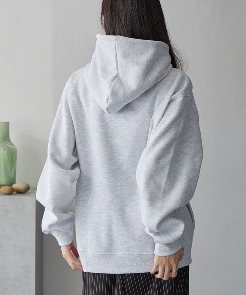 パーカー PENNEYS/ペニーズ 別注 THE FOX ロゴ ワンポイント刺繍 オーバーサイズシームポケットプルオーバーパーカー レディース メンズ | PENNEYS | 14