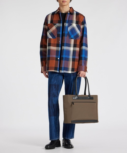 Paul Smith トートバッグ PS ビジネス ナイロン トートバッグ