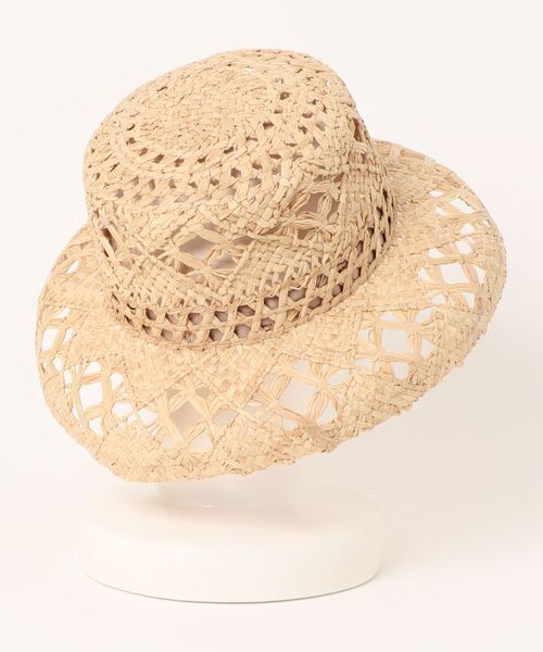 「polcadot」 「junkproductions」ストローハット FREE ナチュラル レディース_画像2