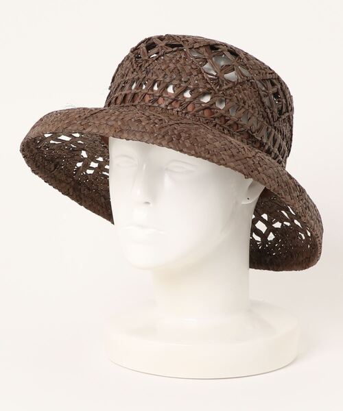 「polcadot」 「junkproductions」ストローハット FREE ナチュラル レディース_画像3