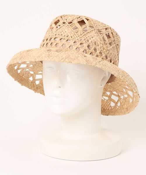 「polcadot」 「junkproductions」ストローハット FREE ナチュラル レディース_画像8