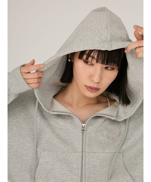 【グレー】スウェット プルオーバー フーディー (WOMENS) New Balance（ニューバランス） トレーナー スウェット 「New Balance