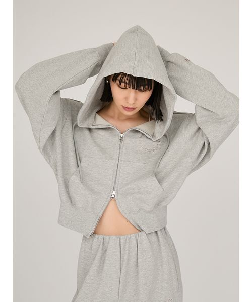 New Balance フード付きスエット　セットアップグレー New Balance（ニューバランス） トレーナー スウェット 「New Balance