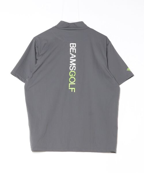 BEAMS GOLF」 半袖Tシャツ MEDIUM グレー メンズ サイズ：MEDIUM BEAMS