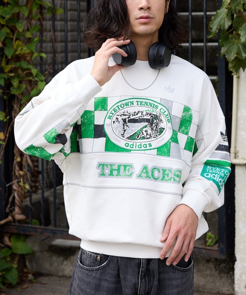 adidas（アディダス） トレーナー スウェット COURT CREW スウェット