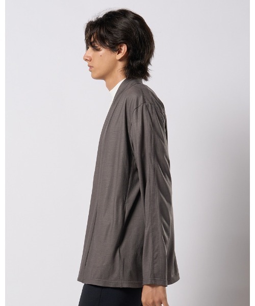 カーディガン ex.comfy wool cardigan メンズの画像