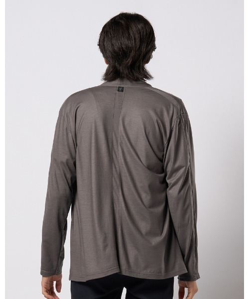 カーディガン ex.comfy wool cardigan メンズの画像