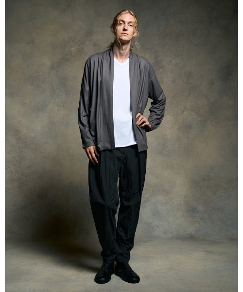 カーディガン ex.comfy wool cardigan メンズの画像