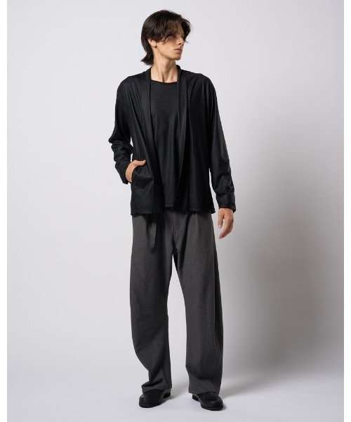 カーディガン ex.comfy wool cardigan メンズの画像