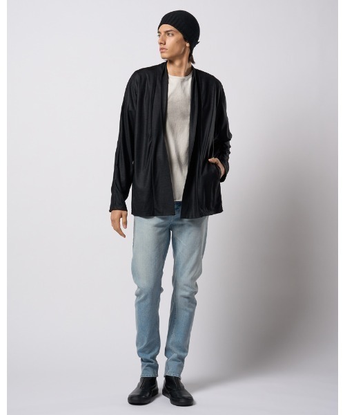 カーディガン ex.comfy wool cardigan メンズの画像