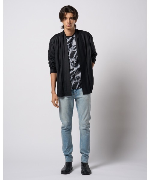カーディガン ex.comfy wool cardigan メンズの画像