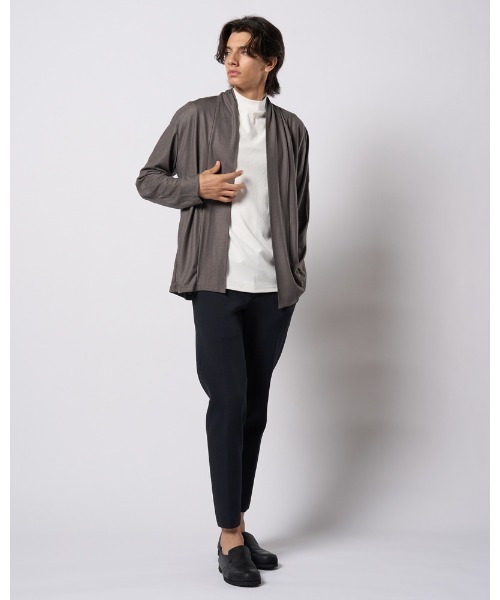 カーディガン ex.comfy wool cardigan メンズの画像