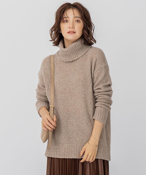 23区（ニジュウサンク） 長袖ニット 38 ベージュ レディース
