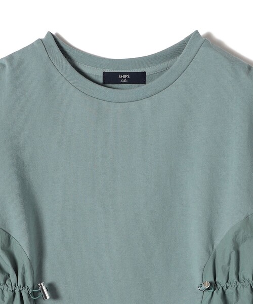 「SHIPS Colors」 半袖ブラウス ONE SIZE ベージュ レディース_画像8