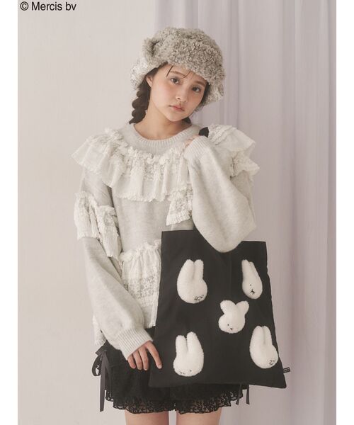 merry jenny（メリージェニー） トートバッグ もこもこナインチェ