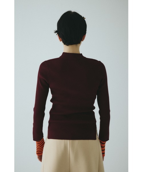 HeRIN.CYE ニット セーター Boder double cuff knit top ボーダー