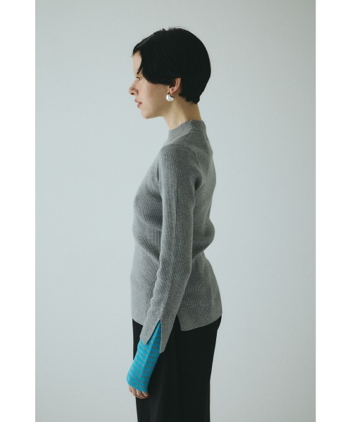 JBUTCHER PRODUCTS KNIT ニット HeRIN.CYE ニット セーター Boder double cuff knit top ボーダー