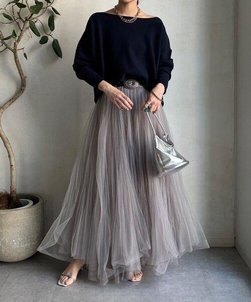 DouDou（ドゥドゥ） ニット セーター ボートネックプルオーバー