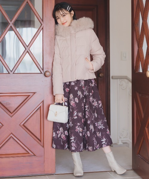 WILLSELECTION（ウィルセレクション） スカート フラワープリント