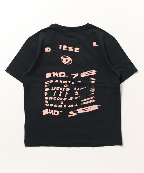 「DIESEL」 半袖Tシャツ SMALL ブラック レディースの画像
