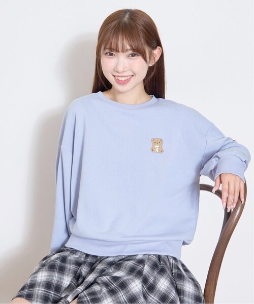 LOVETOXIC トレーナー 「GOODPRICE」ゆるキャラベーシックスウェット