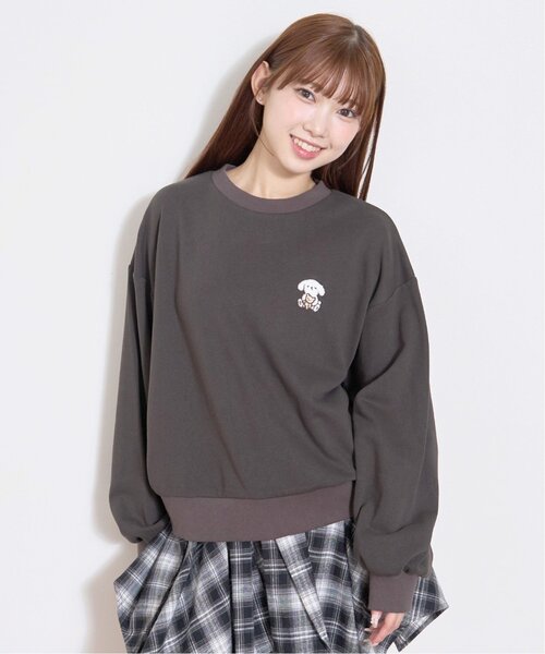 LOVETOXIC トレーナー 「GOODPRICE」ゆるキャラベーシックスウェット