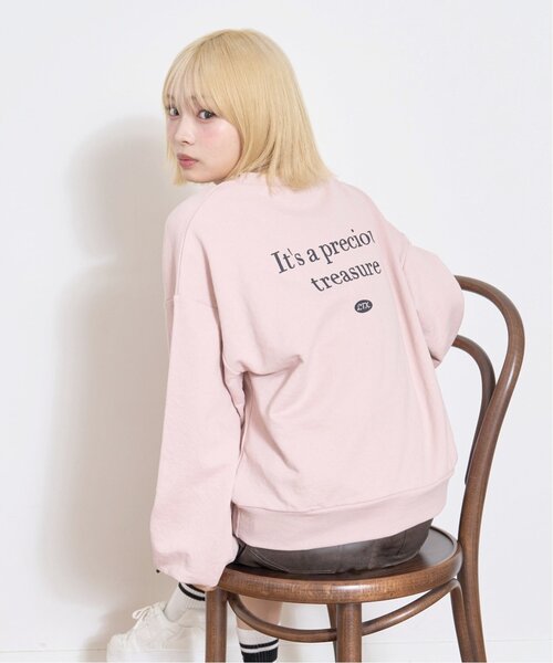 LOVETOXIC トレーナー 「GOODPRICE」ゆるキャラベーシックスウェット