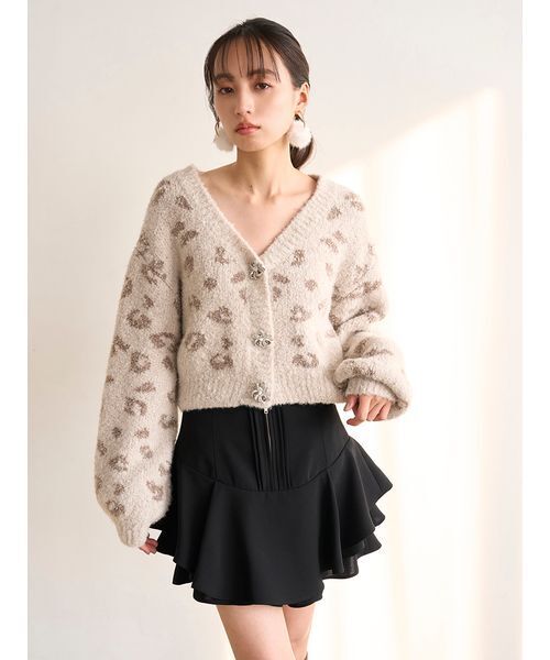 SNIDEL（スナイデル） パンツ レイヤードフリルミニスカショーパン