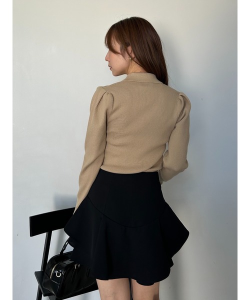 SNIDEL（スナイデル） パンツ レイヤードフリルミニスカショーパン