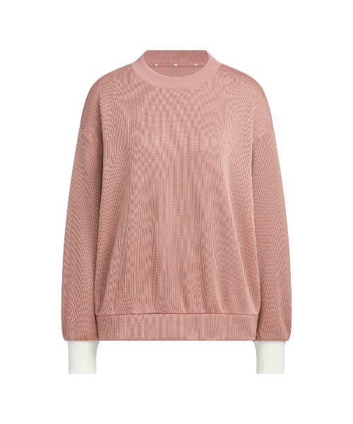 adidas（アディダス） クォーターニット オーバーサイズ クルーネック