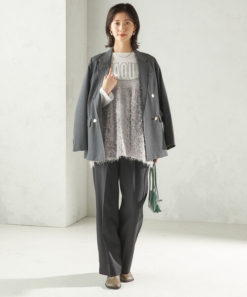 SHIPS（シップス） キャミソール 「手洗い可能」前後 2WAY レース