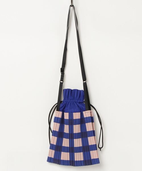 PLEATS PLEASE（プリーツ プリーズ） ショルダーバッグ - ブルー