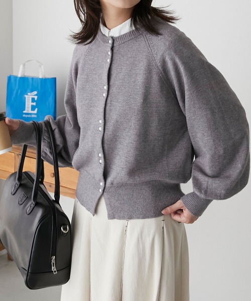 BONLECILL（ボンルシール） ニットカーディガン FREE ブラック