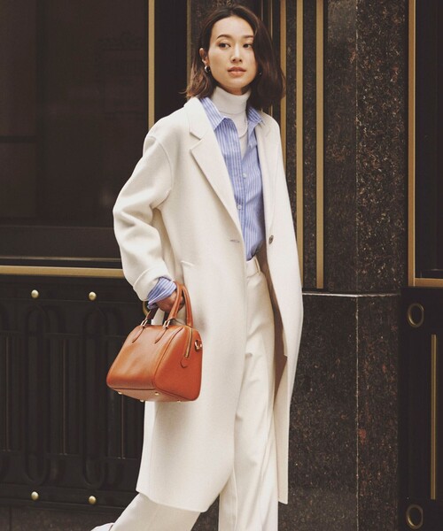 23区（ニジュウサンク） チェスターコート 38 ベージュ レディース