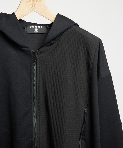 GOMME HOMME（ゴムオム） パーカー 2wayジップパーカー メンズ