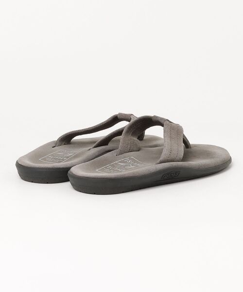 「ISLAND SLIPPER」 フラットサンダル 6 グレー レディース_画像2