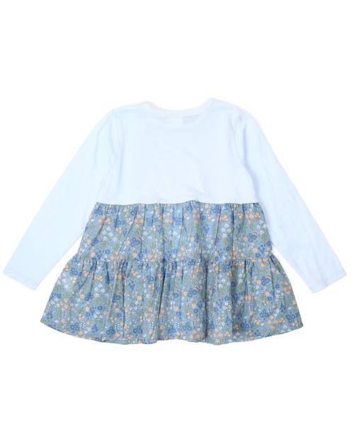 「la poche biscuit」 「KIDS」長袖チュニック 100 オフホワイト キッズ_画像5