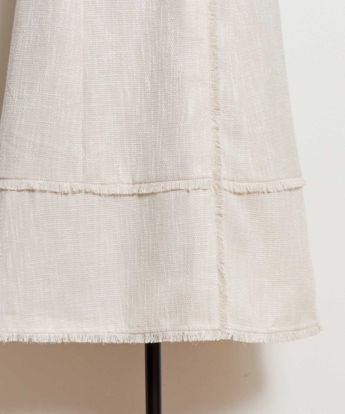 「NOELA」 ノースリーブワンピース M グレー レディース_画像8