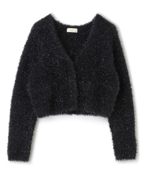 「uncrave」 ニットカーディガン 2 ブラック レディース_画像9