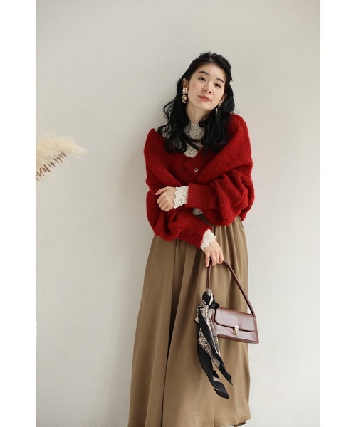 新作11月24日 重ね着で毎日が楽しくなる レースドッキングワンピース cawaii ky00037 S~M/L~XL対応 長袖 レース 微光沢 ドッキング ブラック アイボリー オシャレ 個性的 大人可愛い エレガント 上品 秋服 冬服 体型カバー レディース ファッション ミセス 30代 40代 50代 cawaii ワンピース 重ね着で毎日が楽しくなる レースドッキング