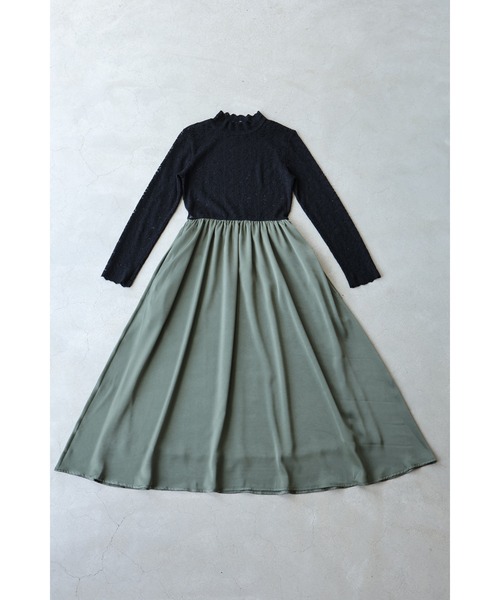 cawaii ワンピース 重ね着で毎日が楽しくなる レースドッキング