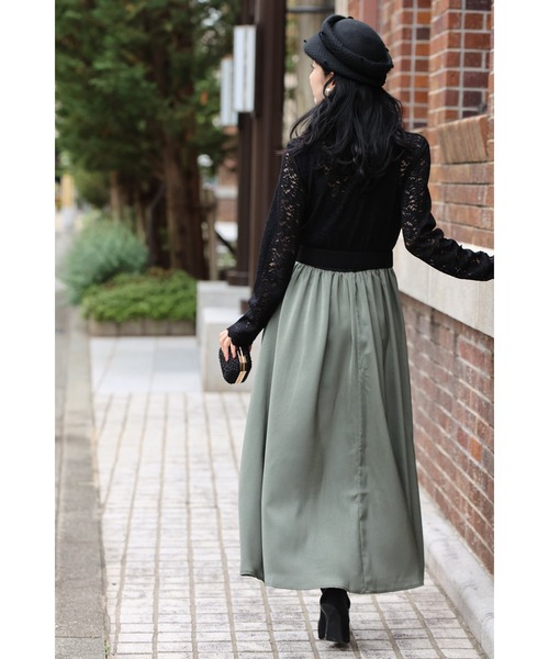 cawaii ワンピース 重ね着で毎日が楽しくなる レースドッキング