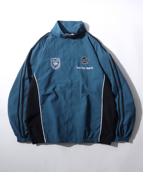 76」 ナイロンブルゾン M ブルーグリーン メンズ : ZOZOTOWN Yahoo!店