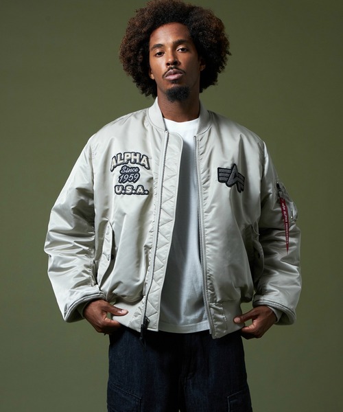 アルファインダストリーズ アウター ブルゾン 中綿ジャケット XL 2L btclub_0003206095