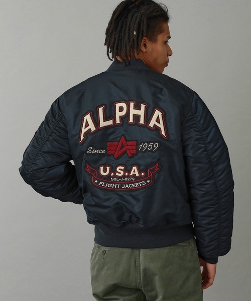 ALPHA INDUSTRIES MA-1 USA製 90's X-LARGE 90s USA製 ALPHAアルファ