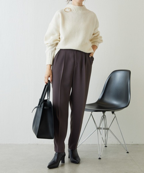 「COLLAGE GALLARDAGALANTE」 長袖ニット FREE レッド レディース_画像2