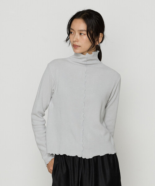 ギャバジン K．T（Gabardine K．T）/〔 +サイズ 〕 ニットコール タートルネック　カットソー Gabardine K.T（ギャバジンK.T） tシャツ 「 +サイズ 」 ニットコール