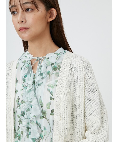 「FRAY I.D」 ニットカーディガン FREE ラベンダー レディース_画像6