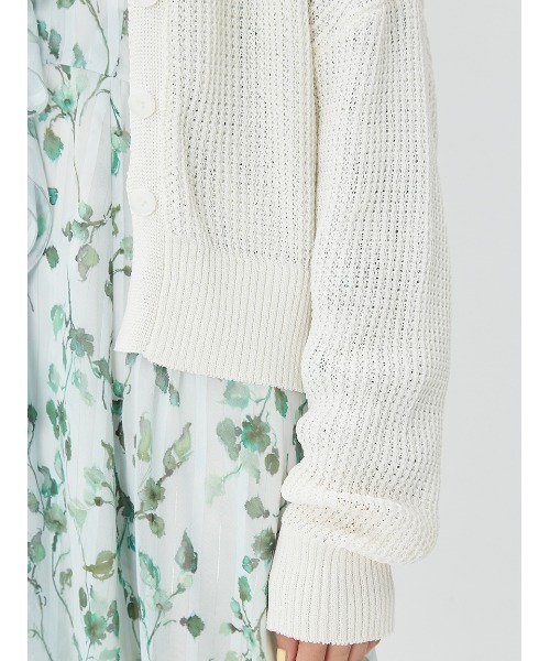 「FRAY I.D」 ニットカーディガン FREE ラベンダー レディース_画像8