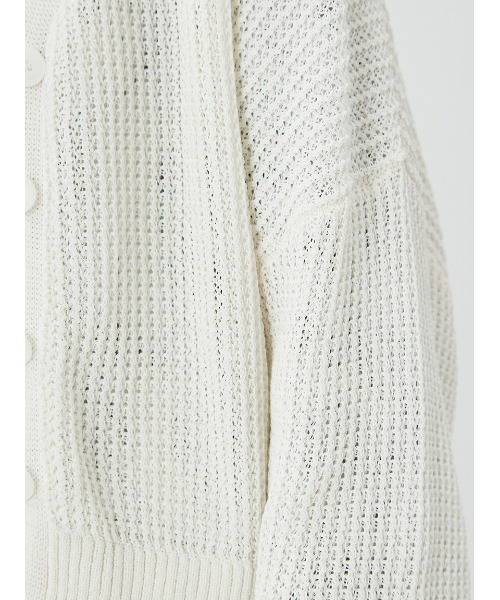 「FRAY I.D」 ニットカーディガン FREE ラベンダー レディース_画像9